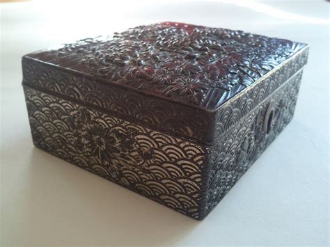 locking metal box trinket|metal keepsake box.